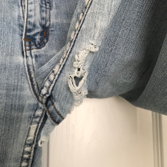 Vintage NEVADA Denim Jeans Pants Size 9/10 Light Blue - Picture 9 of 15